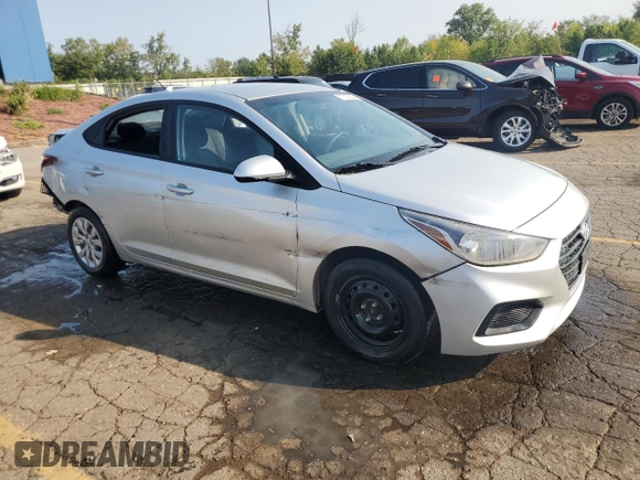 2018 Hyundai Accent SEL with VIN 3KPC24A3XJE020935, listed as a Copart auction lot 71097624 with 143,019 mi miles and Clean Title. Bid and sale history available at carsss.com. Image 4.