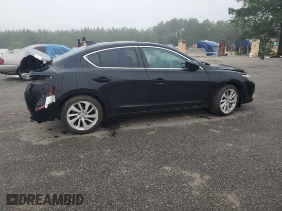 2018 Acura ILX with VIN 19UDE2F31JA003325, listed as a Copart auction lot 58665385 with 44,144 mi miles and Salvage title. Bid and sale history available at DreamBid. Image 3.