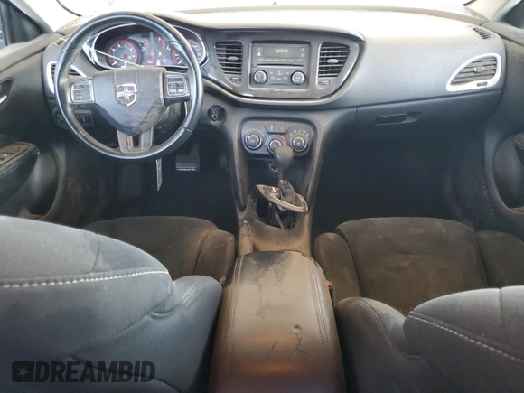 2013 Dodge Dart SXT with VIN 1C3CDFBA4DD324839, listed as a Copart auction lot 54192195 with 156,729 mi miles and Salvage Title. Bid and sale history available at carsss.com. Image 8.