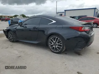2018 Lexus RC 300 with VIN JTHHA5BC6J5008725, listed as a Copart auction lot 74553644 with 80,119 mi miles and Salvage title. Bid and sale history available at DreamBid. Image 2.
