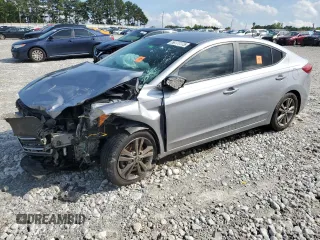 2017 Hyundai Elantra SE with VIN 5NPD84LF0HH130067, listed as a Copart auction lot 58777775 with 147,474 mi miles and Salvage title. Bid and sale history available at DreamBid. Image 1.