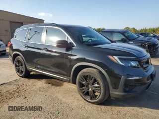 2022 Honda Pilot Special Edition with VIN 5FNYF5H2XNB003145, listed as a Copart auction lot 44393895 with 42,654 mi miles and Salvage Title. Bid and sale history available at DreamBid. Image 4.
