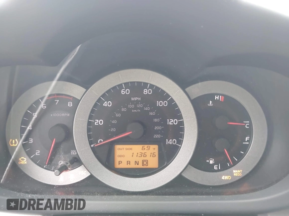 2008 Toyota RAV4 Limited with VIN JTMBD31V586066982, listed as a IAAI auction lot 42782340 with 113,616 mi miles and . Bid and sale history available at DreamBid. Image 7.