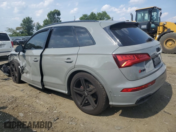 2019 Audi SQ5 Prestige with VIN WA1C4AFY5K2061298, listed as a Copart auction lot 59724374 with 65,712 mi miles and Salvage Title. Bid and sale history available at DreamBid. Image 2.