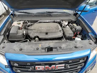 2021 GMC Canyon 4WD Elevation with VIN 1GTG6CENXM1276303, listed as a Copart auction lot 65016744 with 44,730 mi miles and Salvage Title. Bid and sale history available at carsss.com. Image 12.