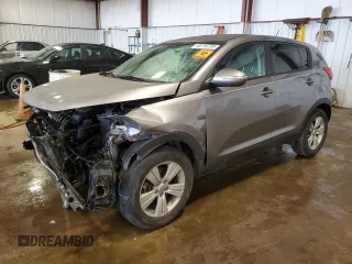 2012 Kia Sportage LX with VIN KNDPB3A29C7271466, listed as a Copart auction lot 58755725 with 156,489 mi miles and Salvage title. Bid and sale history available at DreamBid. Image 1.