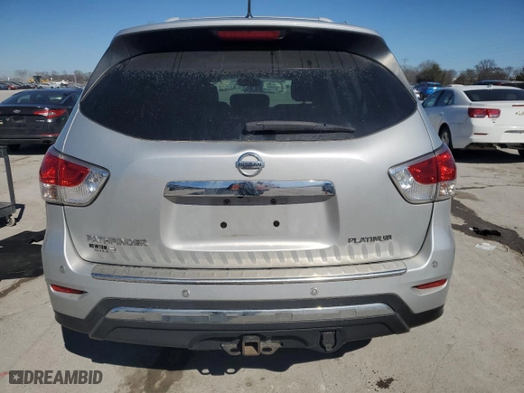 2015 Nissan Pathfinder Platinum with VIN 5N1AR2MN0FC608647, listed as a Copart auction lot 47306115 with 147,247 mi miles and Clean Title. Bid and sale history available at carsss.com. Image 6.