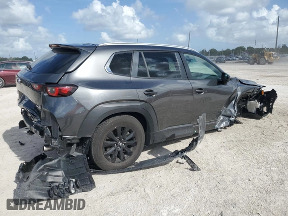 2024 Mazda CX-50 S Select with VIN 7MMVABAM8RN243572, listed as a Copart auction lot 60797435 with 14,265 mi miles and Clean title. Bid and sale history available at DreamBid. Image 3.