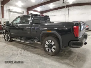 2024 GMC Sierra 3500HD Denali z VIN 1GT49WEY5RF308915, wystawiony jako Copart lot #72927244 z przebiegiem 18 383 mil mil oraz Szkoda całkowita • Salvage title. Historia ofert i sprzedaży dostępna na DreamBid. Obrazek 2.