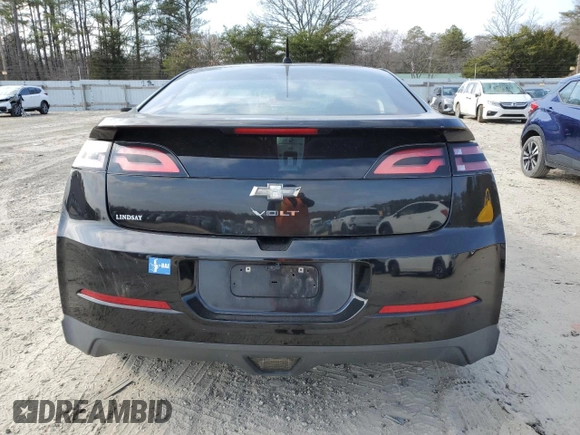 2012 Chevrolet Volt with VIN 1G1RA6E44CU116794, listed as a Copart auction lot 49116705 with 136,015 mi miles and Salvage Title. Bid and sale history available at carsss.com. Image 6.