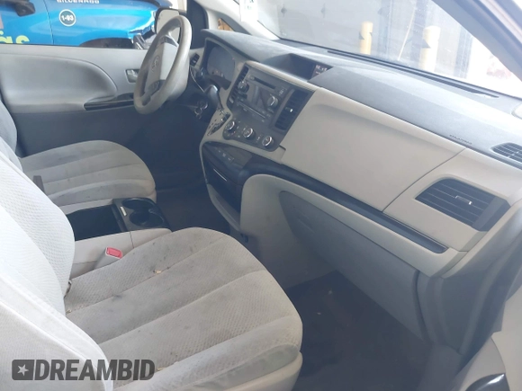 2012 Toyota Sienna LE AAS с VIN 5TDKK3DC4CS226830, выставлен на аукционе IAAI как лот 42550013 с пробегом 211 777 миль миль и . История ставок и продаж доступна на DreamBid. Изображение 5.