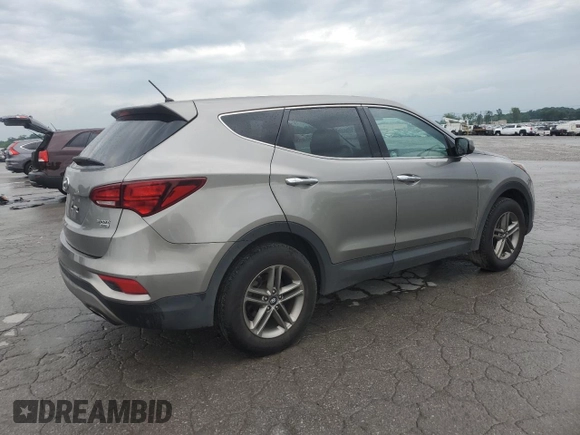 2018 Hyundai Santa Fe 2.4L z VIN 5NMZTDLB7JH098559, wystawiony jako Copart lot #56868005 z przebiegiem 197 233 mil mil oraz Czysty tytuł • Clean title. Historia ofert i sprzedaży dostępna na DreamBid. Obrazek 3.