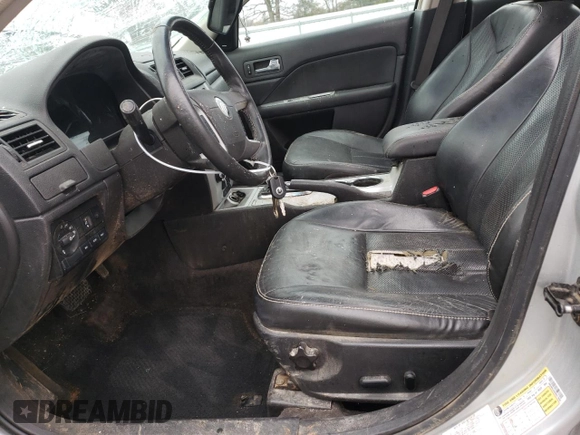 2010 Mercury Milan Premier with VIN 3MEHM0JA8AR613806, listed as a Copart auction lot 47984365 with Not Provided miles and Non Repairable. Bid and sale history available at DreamBid. Image 7.