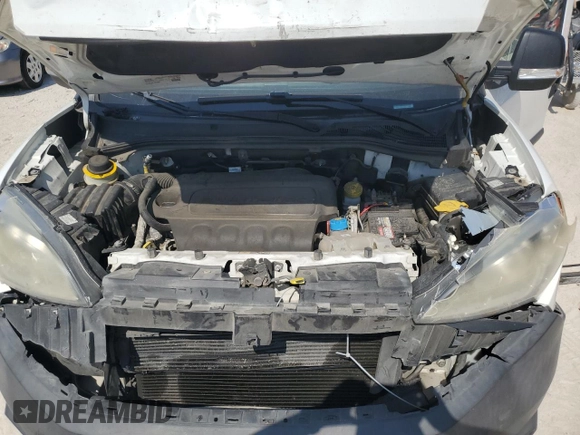 2017 Ram ProMaster City Cargo Van Tradesman with VIN ZFBERFAB3H6E11566, listed as a Copart auction lot 72975894 with 124,673 mi miles and Salvage Title. Bid and sale history available at carsss.com. Image 12.