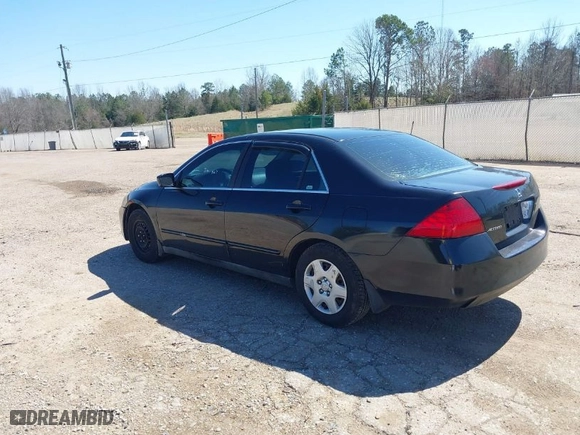 2007 Honda Accord Sdn LX with VIN 1HGCM56427A104391, listed as a IAAI auction lot 41689936 with 248561 miles. Bid and sale history available at carsss.com. Image 3.