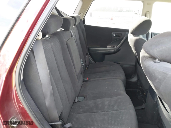 2006 Nissan Murano S with VIN JN8AZ08T76W422429, listed as a IAAI auction lot 41644127 with 251,135 mi miles. Bid and sale history available at carsss.com. Image 8.