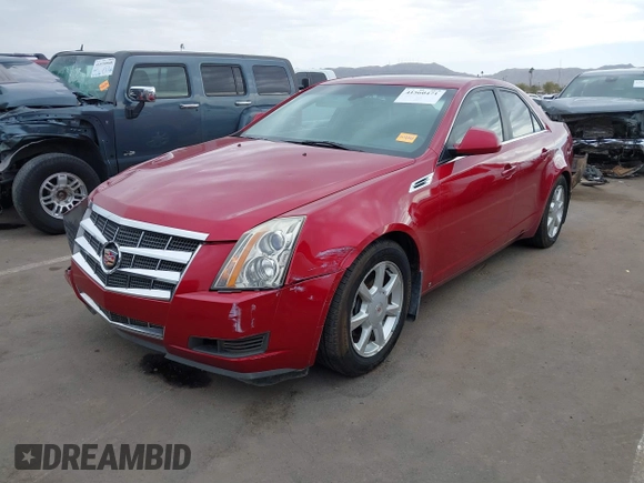 2008 Cadillac CTS AWD w/1SB with VIN 1G6DS57V880190008, listed as a IAAI auction lot 41560471 with 181,110 mi miles. Bid and sale history available at carsss.com. Image 17.