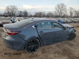 2021 Mazda 6 Carbon Edition with VIN JM1GL1WY6M1608632, listed as a Copart auction lot 88045655 with 48,749 mi miles and Salvage Title. Bid and sale history available at DreamBid. Image 3.