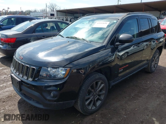 2017 Jeep Compass Sport with VIN 1C4NJCBB2HD134094, listed as a IAAI auction lot 41892856 with 59,642 mi miles and . Bid and sale history available at DreamBid. Image 17.