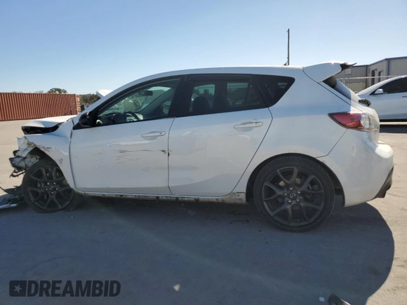 2013 Mazda 3 Mazdaspeed3 Touring with VIN JM1BL1L37D1715126, listed as a Copart auction lot 84619384 with 130,293 mi miles and Salvage Title. Bid and sale history available at DreamBid. Image 2.