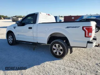 2016 Ford F-150 XL with VIN 1FTMF1CP8GKF02008, listed as a Copart auction lot 82968324 with 69,840 mi miles and Salvage Title. Bid and sale history available at carsss.com. Image 2.