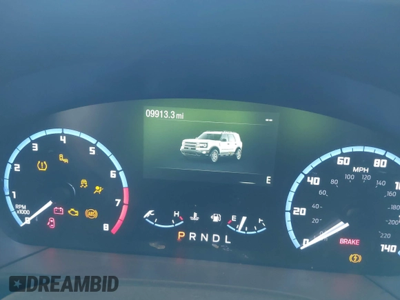 2024 Ford Bronco Sport Big Bend с VIN 3FMCR9B66RRE35848, выставлен на аукционе IAAI как лот 42408292 с пробегом 9 913 миль миль и . История ставок и продаж доступна на DreamBid. Изображение 7.