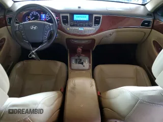 2013 Hyundai Genesis 3.8L with VIN KMHGC4DD1DU227184, listed as a Copart auction lot 55121395 with 159,597 mi miles and Clean Title. Bid and sale history available at carsss.com. Image 8.