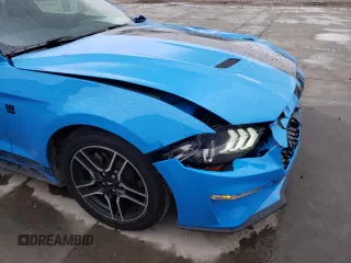 2022 Ford Mustang EcoBoost with VIN 1FA6P8TH8N5127259, listed as a Copart auction lot 64949302 with 475 mi miles. Bid and sale history available at carsss.com. Image 9.