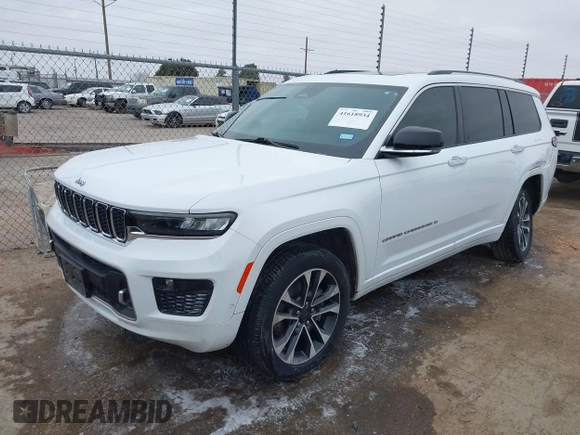 2022 Jeep Grand Cherokee Overland с VIN 1C4RJJDG9N8517470, выставлен на аукционе IAAI как лот 41618934 с пробегом 64 580 миль миль и . История ставок и продаж доступна на DreamBid. Изображение 17.
