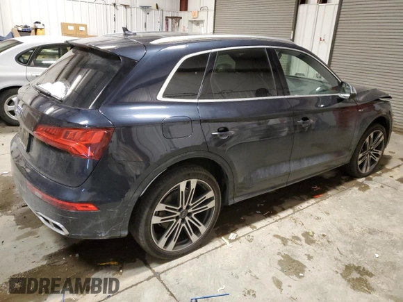 2018 Audi SQ5 Prestige with VIN WA1C4AFY3J2083105, listed as a Copart auction lot 37933474 with 58,064 mi miles and . Bid and sale history available at DreamBid. Image 3.