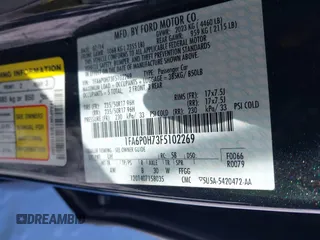 2015 Ford Fusion SE with VIN 1FA6P0H73F5102269, listed as a IAAI auction lot 41741098 with 121,926 mi miles. Bid and sale history available at carsss.com. Image 9.