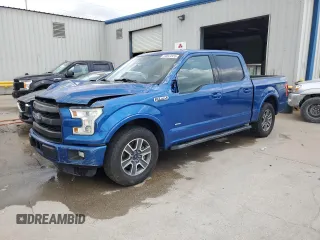 2017 Ford F-150 XL with VIN 1FTEW1CP4HFA00336, listed as a Copart auction lot 58044935 with 92,096 mi miles and Salvage title. Bid and sale history available at DreamBid. Image 1.