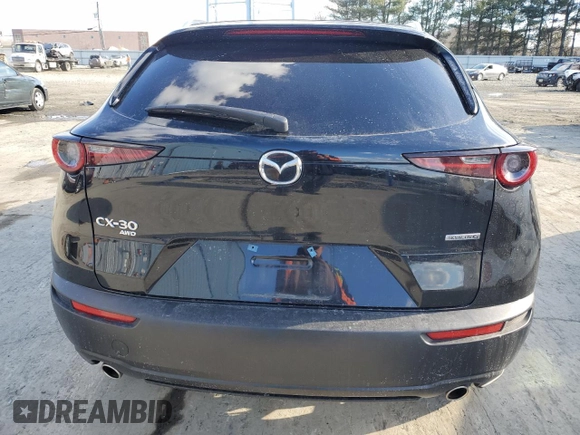 2023 Mazda CX-30 S Select with VIN 3MVDMBBMXPM568456, listed as a Copart auction lot 43131125 with Not Provided miles and Salvage Title. Bid and sale history available at DreamBid. Image 6.