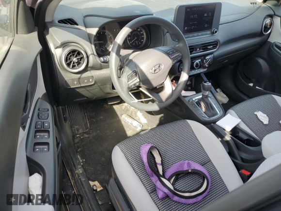 2022 Hyundai Kona SE with VIN KM8K2CAB5NU795868, listed as a Copart auction lot 48125285 with 47,840 mi miles and Salvage Title. Bid and sale history available at carsss.com. Image 8.