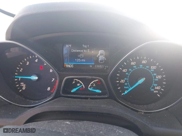 2016 Ford Escape SE with VIN 1FMCU9GX9GUC37108, listed as a IAAI auction lot 41543684 with 116,827 mi miles. Bid and sale history available at carsss.com. Image 7.