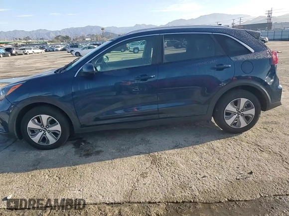 2020 Kia Niro LX with VIN KNDCB3LC4L5397881, listed as a Copart auction lot 44182495 with 156,886 mi miles and Salvage Title. Bid and sale history available at carsss.com. Image 12.