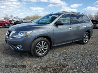 2015 Nissan Pathfinder SV with VIN 5N1AR2MM8FC703495, listed as a Copart auction lot 52017625 with 98,021 mi miles and Clean Title. Bid and sale history available at carsss.com. Image 1.