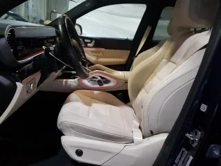2021 Mercedes-Benz GLE 350 with VIN 4JGFB4KB6MA490787, listed as a Copart auction lot 49259735 with 47,664 mi miles and Salvage title. Bid and sale history available at DreamBid. Image 7.