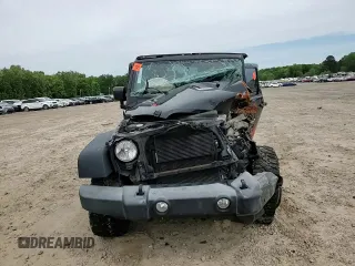 2016 Jeep Wrangler Sport with VIN 1C4AJWAG7GL297681, listed as a Copart auction lot 55926715 with 129,710 mi miles and Salvage title. Bid and sale history available at DreamBid. Image 14.