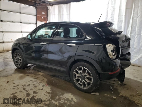 2022 FIAT 500X Trekking with VIN ZFBNF3B14NP971063, listed as a Copart auction lot 73532934 with 22,415 mi miles and Salvage title. Bid and sale history available at DreamBid. Image 2.