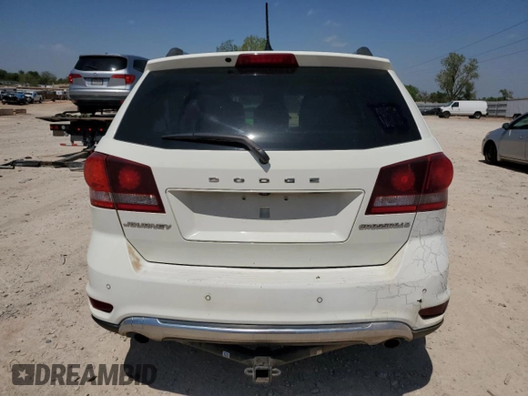 2015 Dodge Journey Crossroad with VIN 3C4PDCGG1FT746959, listed as a Copart auction lot 53618025 with 176,081 mi miles and Clean Title. Bid and sale history available at DreamBid. Image 6.