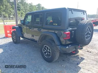 2024 Jeep Wrangler Rubicon с VIN 1C4PJXFG2RW253100, выставлен на аукционе IAAI как лот 42608331 с пробегом 39 844 миль миль и . История ставок и продаж доступна на DreamBid. Изображение 3.