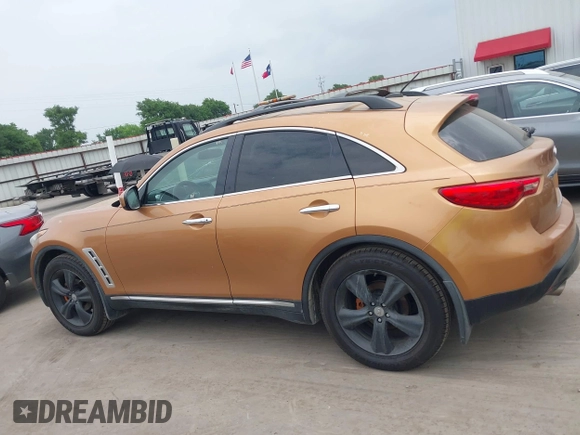 2010 Infiniti FX with VIN JN8AS1MW0AM850809, listed as a IAAI auction lot 41942267 with 142,145 mi miles and . Bid and sale history available at DreamBid. Image 14.