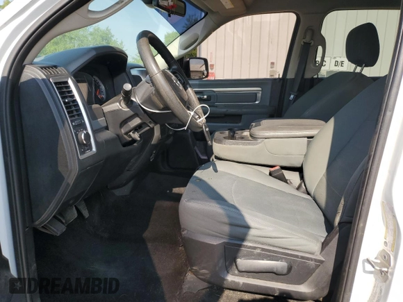 2016 Ram 2500 SLT with VIN 3C6UR5DL8GG172735, listed as a Copart auction lot 60299595 with 280,595 mi miles and Salvage title. Bid and sale history available at DreamBid. Image 7.