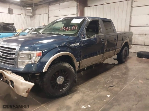 2013 Ford F-150 XL with VIN 1FTFW1EF7DFA74448, listed as a IAAI auction lot 40944246 with 183,001 mi miles. Bid and sale history available at carsss.com. Image 6.