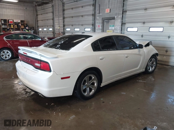 2012 Dodge Charger SXT with VIN 2C3CDXHG5CH270535, listed as a IAAI auction lot 41610075 with 150,870 mi miles. Bid and sale history available at carsss.com. Image 4.