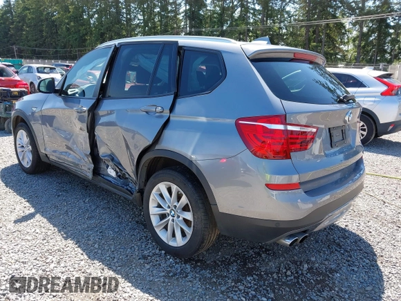 2016 BMW X3 xDrive28i z VIN 5UXWX9C58G0D79598, wystawiony jako IAAI lot #42443477 z przebiegiem 77 758 mil mil oraz . Historia ofert i sprzedaży dostępna na DreamBid. Obrazek 3.