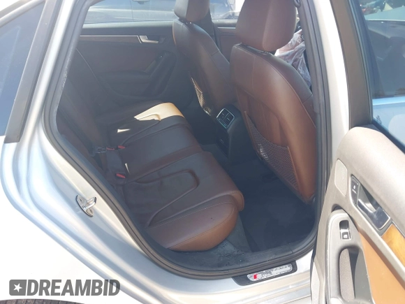 2014 Audi A4 Premium Plus with VIN WAUEFAFL6EN005948, listed as a IAAI auction lot 41923138 with 129,715 mi miles. Bid and sale history available at carsss.com. Image 8.