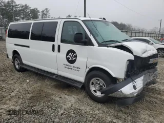 2019 Chevrolet Express Passenger LT z VIN 1GAZGPFG2K1239975, wystawiony jako Copart lot #44994455 z przebiegiem 81 202 mil mil oraz Szkoda całkowita • Salvage title. Historia ofert i sprzedaży dostępna na DreamBid. Obrazek 4.