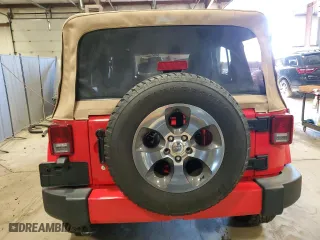 2018 Jeep Wrangler JK Unlimited Altitude with VIN 1C4BJWEGXJL816616, listed as a Copart auction lot 45455945 with 61,183 mi miles and Salvage Title. Bid and sale history available at carsss.com. Image 6.